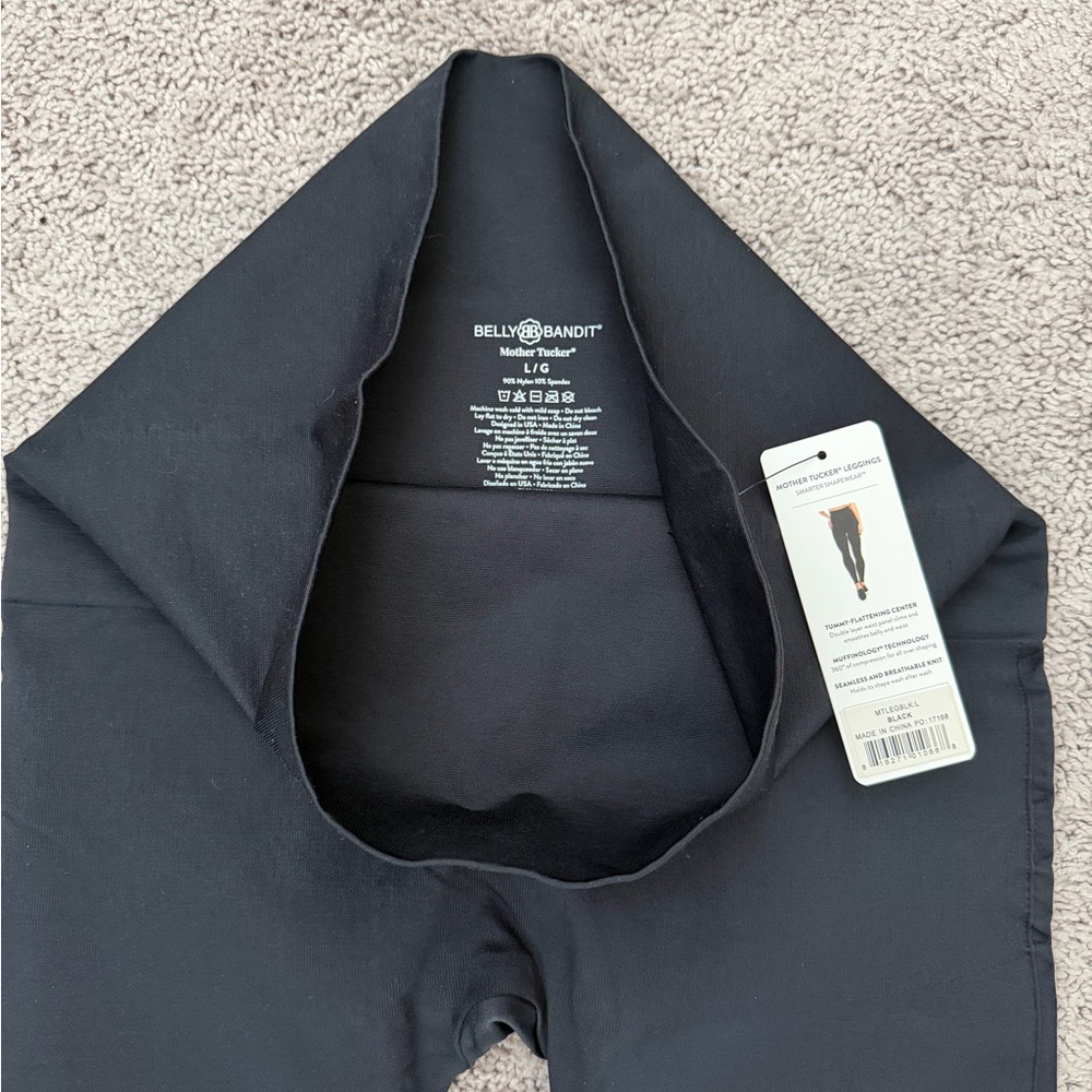 Belly Bandit Black Leggings - Picture 3 of 3